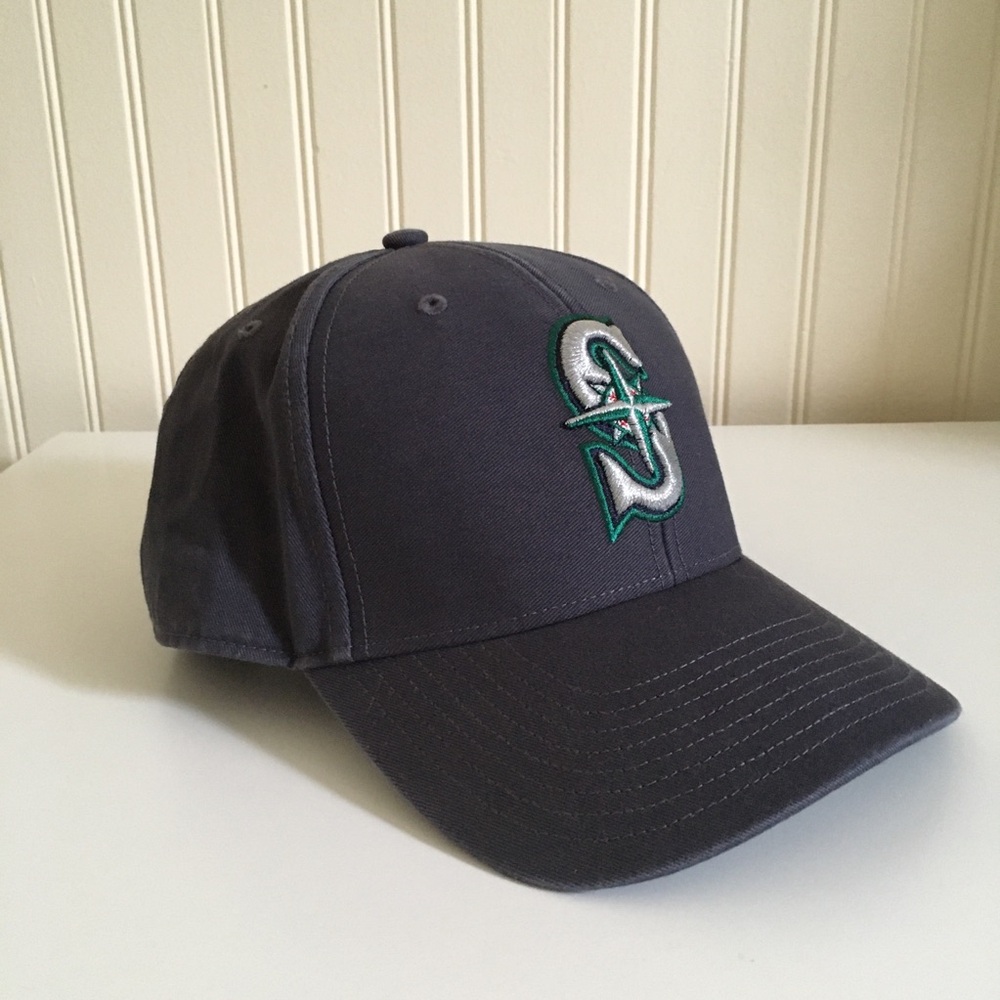 Seattle Mariners navy blue '47 Brand MVP baseball cap EUC